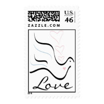Unique Postage - Love Stamps by Be_My_Valentine Unique Postage - Love Stamps