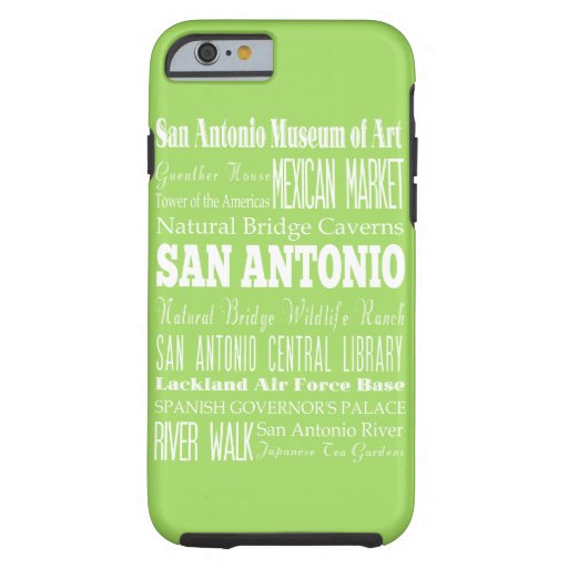 Unique San Antonio, Texas Gift Idea Tough iPhone 6 Case