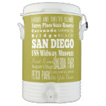 Unique San Diego, California Gift Idea Beverage Cooler