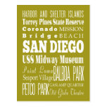Unique San Diego, California Gift Idea Postcard