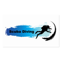 Unique Scuba Diving Business Card Templates