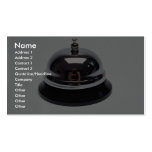 Unique Service bell Business Cards