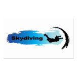 Unique Skydiving Business Card