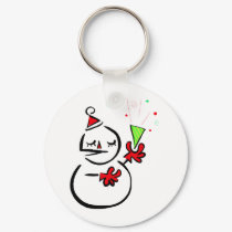 Unique Snowman keychains