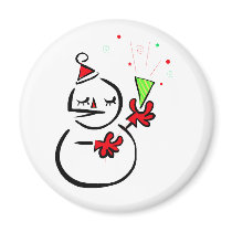 Unique Snowman magnets