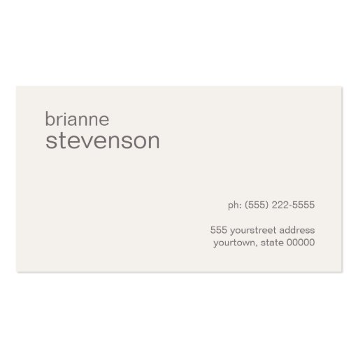 Unique Sparkly Silver Sequins Wood Business Card (back side)