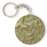 Unique Stucco Keychain