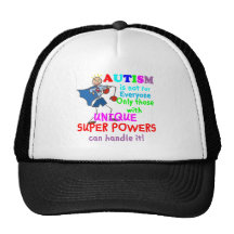 Unique Super Powers Autism Trucker Hat