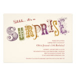 Unique Surprise Party Invitations