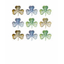 Unique t-shirt with 9x clovers by OutOfLimits Unique t-shirt with 9x clovers