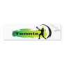 Unique Tennis (Male) Bumper Stickers