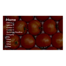 Unique Tomatoes Business Card Template