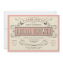 Unique Vintage Bridal Shower Invitations