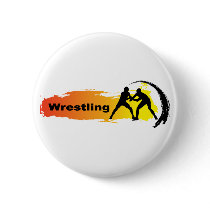 Unique Wrestling Emblem Buttons