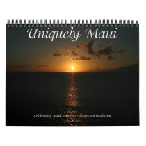 Uniquely Maui Calendar by littlegrasshack Uniquely Maui Calendar