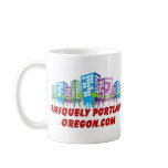 Uniquely Portland Oregon Coffee Mug mugs