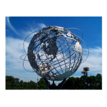 Unisphere Postcard