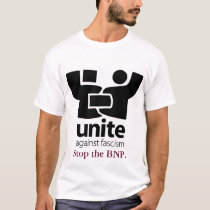 Unite Against Fascism t-shirts by viva_shannon Unite Against Fascism t-shirts