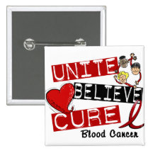 UNITE BELIEVE CURE BLOOD CANCER BUTTON