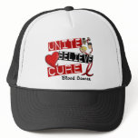 UNITE BELIEVE CURE BLOOD CANCER TRUCKER HAT