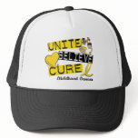 UNITE BELIEVE CURE Childhood Cancer Hats