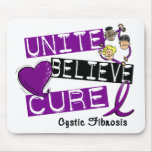 UNITE BELIEVE CURE Cystic Fibrosis Mouse Mats