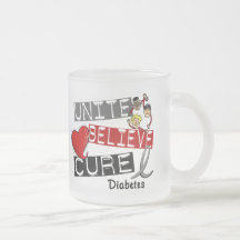UNITE BELIEVE CURE Diabetes Coffee Mug