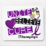 UNITE BELIEVE CURE Fibromyalgia Mouse Mat