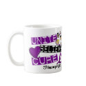 UNITE BELIEVE CURE Fibromyalgia mugs