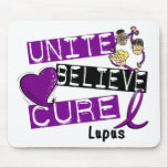 UNITE BELIEVE CURE Lupus Mouse Mats