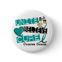 UNITE BELIEVE CURE Ovarian Cancer Buttons