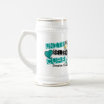 UNITE BELIEVE CURE Ovarian Cancer Coffee Mug