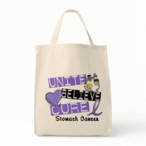 UNITE BELIEVE CURE Stomach Cancer bags by awarenessgifts UNITE BELIEVE CURE Stomach Cancer bags