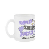UNITE BELIEVE CURE Stomach Cancer mugs by awarenessgifts UNITE BELIEVE CURE Stomach Cancer mugs