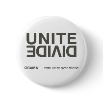 Unite Over Divide white button