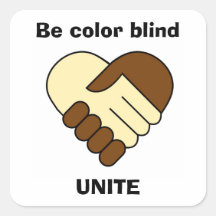 'Unite' stickers
