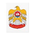 United Arab Emirates Coat of Arms postcards