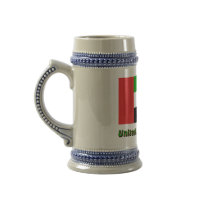 United Arab Emirates Flag with Name Coffee Mug