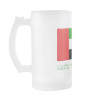 United Arab Emirates Flag with Name Mugs