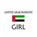 UNITED ARAB EMIRATES GIRL t-shirts by flagshirt UNITED ARAB EMIRATES GIRL t-shirts