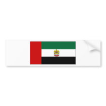 United Arab Emirates Head of State Flag Bumper Sticker
