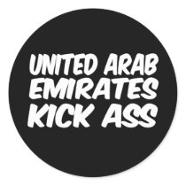 United Arab Emirates Kick Ass stickers