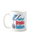 United Breaks Guitars mugs by Guitars2 United Breaks Guitars mugs
