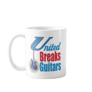 United Breaks Guitars mug