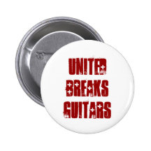 United Breaks Guitars Pinback Button