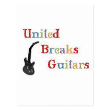 United Breaks Guitars Post Card