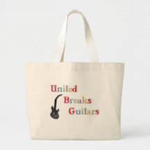 United Breaks Guitars Tote Bags