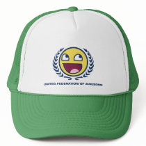 United Federation of Awesome Trucker Hat