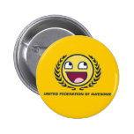 United Federation of Awesome Pinback Buttons