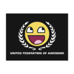 United Federation of Awesome postcards